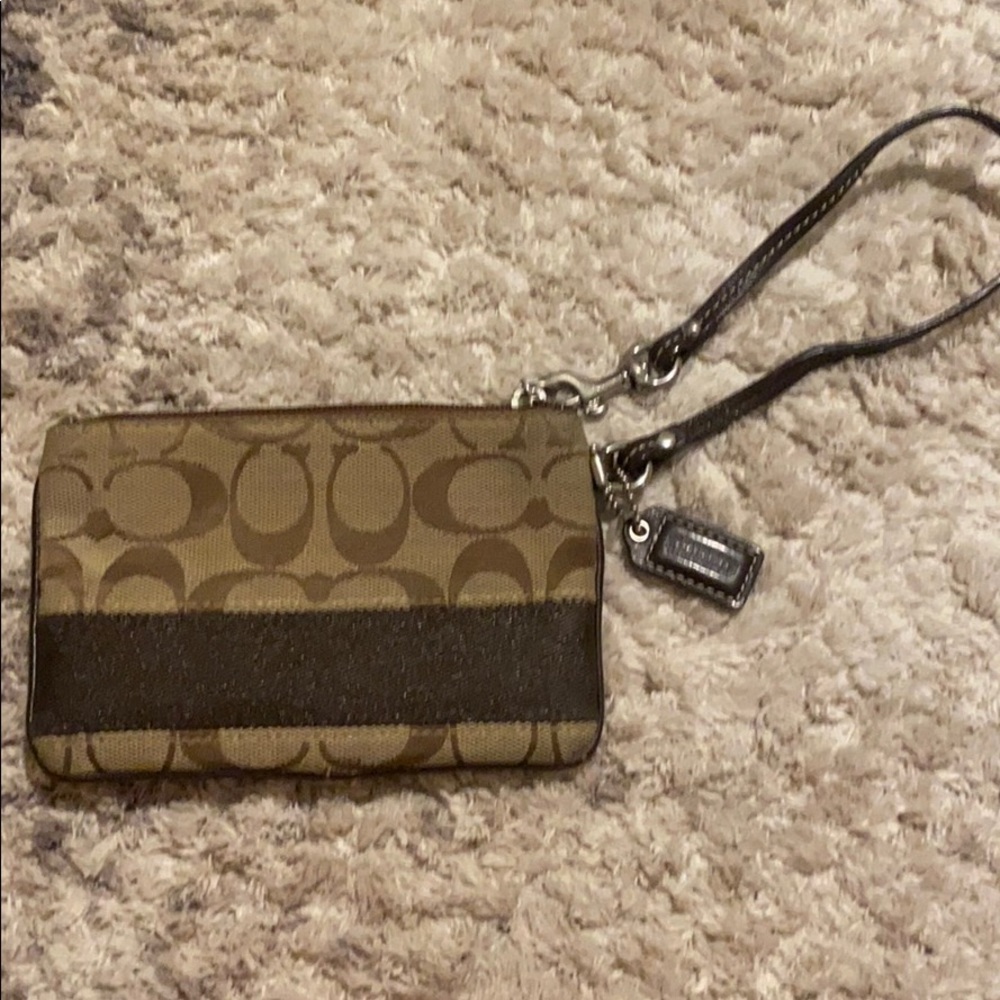 Authentic Coach Wristlet